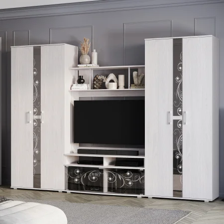 Центральная секция Флоренция ясень белый