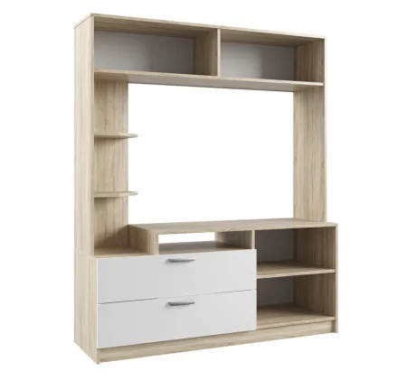 Гостиная Софи №2 СЦС 1400.2 дуб сонома/белый глянец