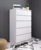 Комод высокий Мори МК 700.5 белый Комод высокий Мори МК 700.5 белый