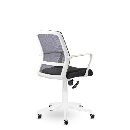 Кресло СН-503 Дэли белый пластик/черный Кресло СН-503 Дэли белый пластик/черный