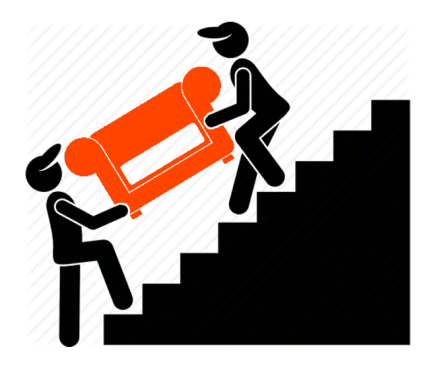 Подъем за 1 этаж до лифта