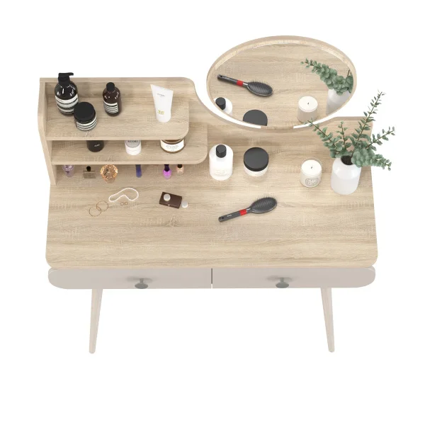 Трюмо 4-25914 дуб сонома/кашемир серый Трюмо 4-25914 дуб сонома/кашемир серый