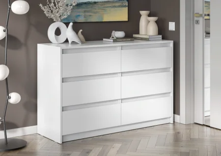 Комод Айден КМ06-1200 белый