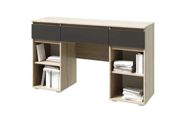 Туалетный стол Ким дуб сонома/графит Туалетный стол Ким дуб сонома/графит