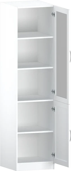 Шкаф-витрина Классика 7.22 белый Шкаф-витрина Классика 7.22 белый