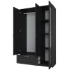 Шкаф комбинированный Сириус 3 двери и 1 ящик венге