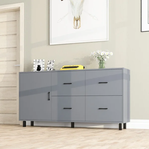 Комод 125-1704 графит Комод 125-1704 графит