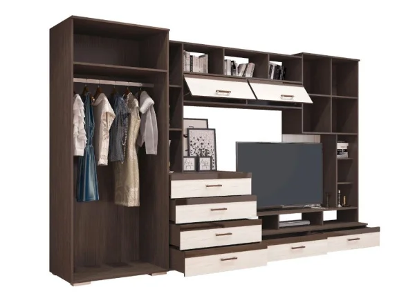 Стенка Коста венге/дуб