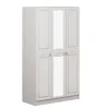 Шкаф Александрина 3-х створчатый белый глянец Шкаф Александрина 3-х створчатый белый глянец