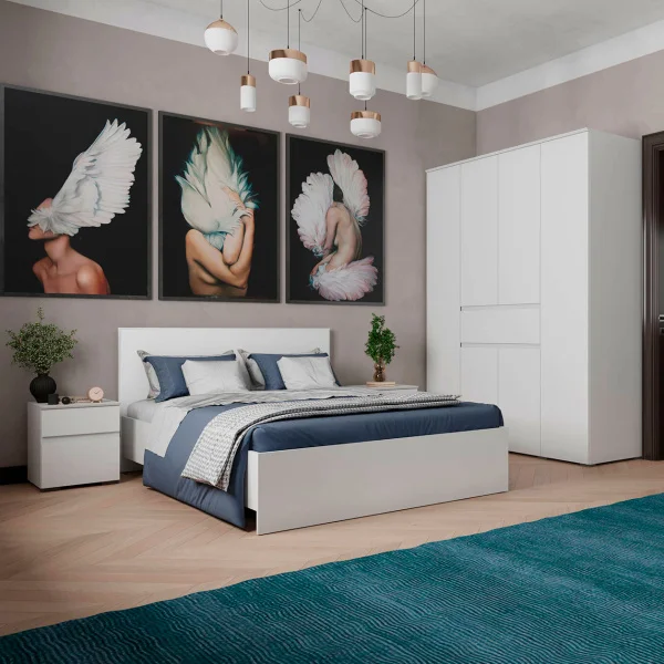 Тумба прикроватная Плейона белый Тумба прикроватная Плейона белый