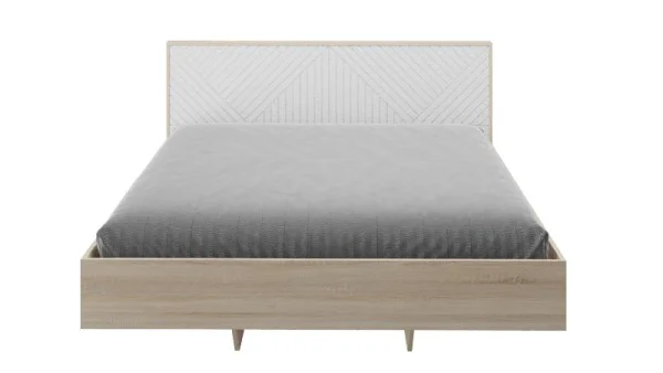 Кровать парящая Копенгаген 160 дуб сонома/белый матовый Кровать парящая Копенгаген 160 дуб сонома/белый матовый