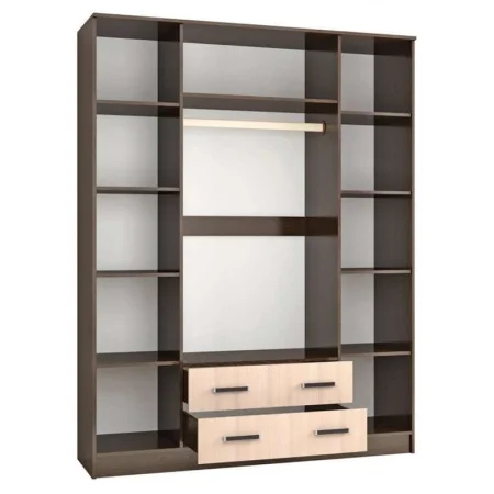 Шкаф Лагуна-016 венге/дуб молочный