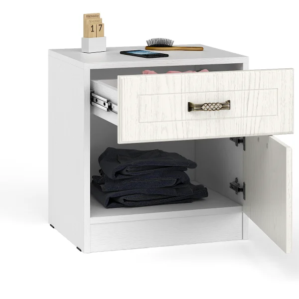 Тумба Ливерпуль 08.146 ясень ваниль/белый Тумба Ливерпуль 08.146 ясень ваниль/белый