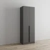 Шкаф Мадрид 0,8 графит серый