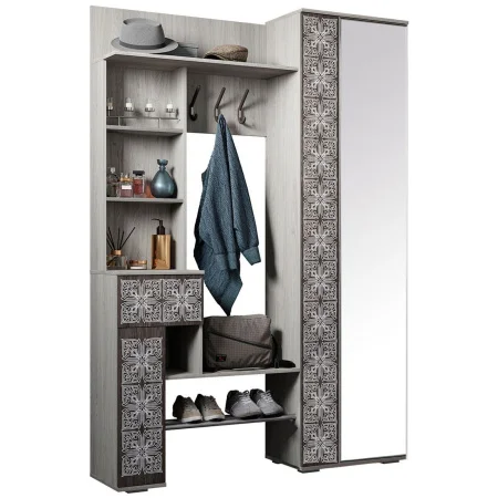 Прихожая Шанель ясень светлый/ясень темный