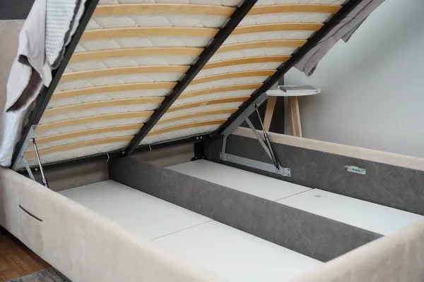 Кровать Венеция 1,6 с подъемным механизмом, бежевый Кровать Венеция 1,6 с подъемным механизмом, бежевый