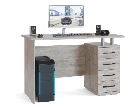 Компьютерный стол Кст-106.1 дуб юкон