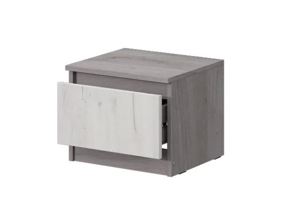 Тумба прикроватная Соната дуб крафт серый/дуб крафт белый Тумба прикроватная Соната дуб крафт серый/дуб крафт белый