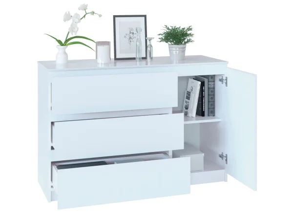 Комод Т-3Р белый Комод Т-3Р белый