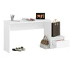 Комплект Мори Стол письменный МСП 1200.1 + Тумба ТПМ 400.1 белый