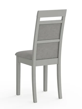 Стул Гольф-12 серый, ткань велюр серый 63