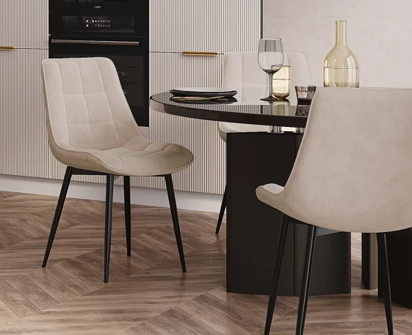 Стул Президент бежевый софт (2 шт) Стул Президент бежевый софт (2 шт)