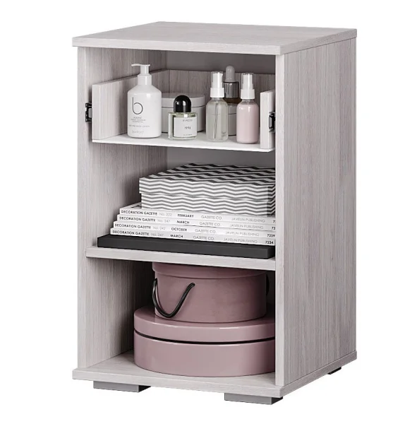 Тумба прикроватная Кимберли ТБ-02 ясень белый/белый глянец Тумба прикроватная Кимберли ТБ-02 ясень белый/белый глянец