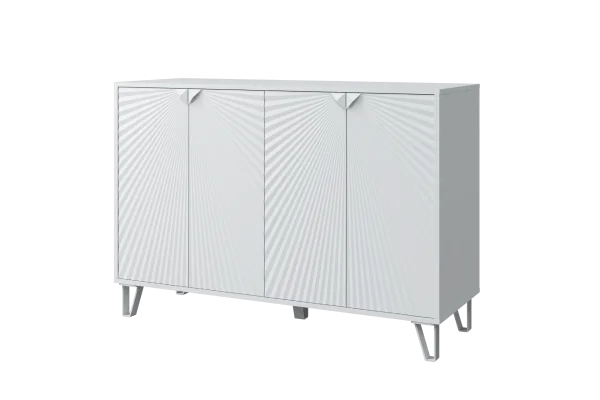 Комод Солана белый/белый софт Комод Солана белый/белый софт