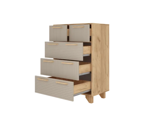 Комод Ньерд 700.5 дуб вотан/ива пепельная Комод Ньерд 700.5 дуб вотан/ива пепельная