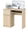 Стол компьютерный МС-1 дуб сонома (левый)