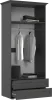 Шкаф платяной Престиж-1 графит