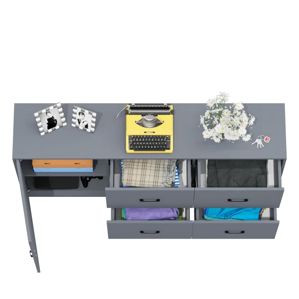 Комод 125-1704 графит Комод 125-1704 графит