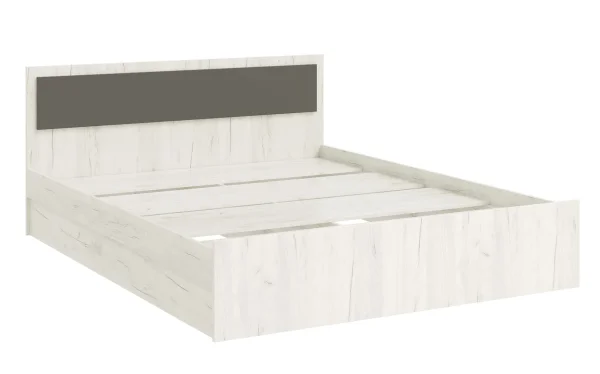 Кровать Фиеста New 160х200 графит/дуб крафт белый Кровать Фиеста New 160х200 графит/дуб крафт белый