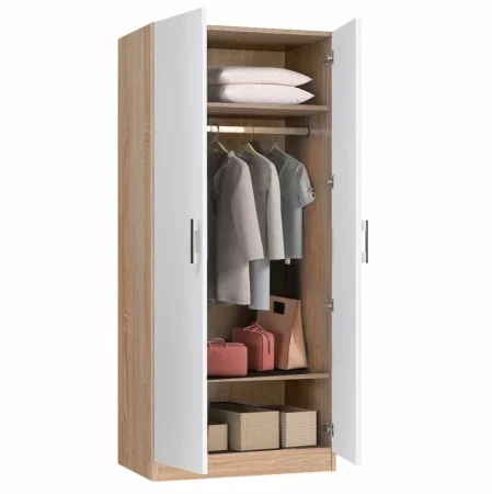 Шкаф СК-9 дуб сонома/белый