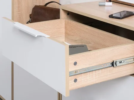 Обувница Куба 13.114 дуб сонома/белый премиум