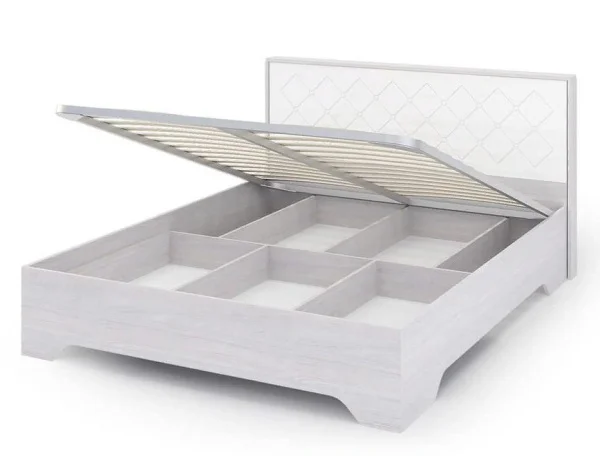 Кровать Сальма анкор/белый глянец Кровать Сальма анкор/белый глянец