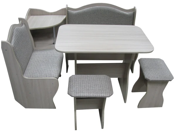 Комплект Аленка 1 ясень шимо светлый/рогожка темная Комплект Аленка 1 ясень шимо светлый/рогожка темная