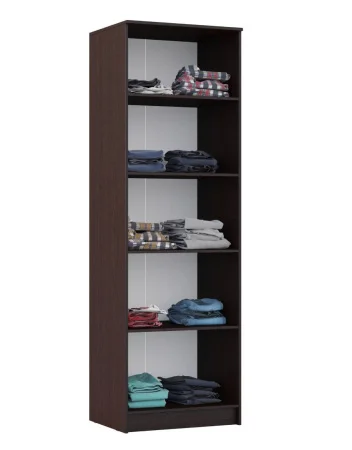 Шкаф бельевой Женева венге/белый глянец