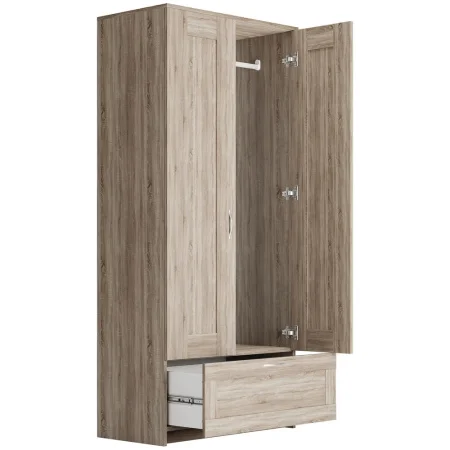 Шкаф комбинированный Сириус 2 двери и 1 ящик дуб сонома