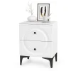 Тумба прикроватная Валенсия 13.291 белый шагрень