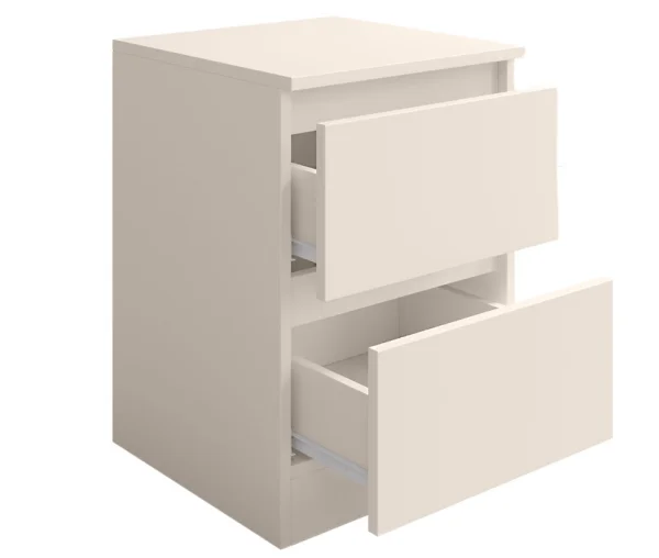 Тумба два ящика Мори ТПМ 400.2 сатин Тумба два ящика Мори ТПМ 400.2 сатин