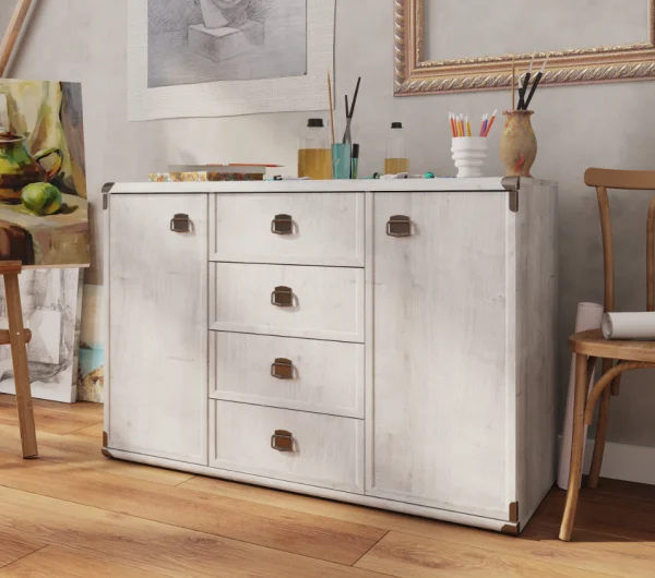 Тумба Индиана JKOM2D4S сосна каньон Тумба Индиана JKOM2D4S сосна каньон