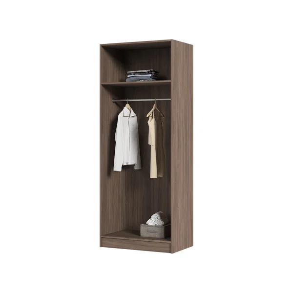 Шкаф со скалкой Бася ШК-554 шимо темный/шимо светлый