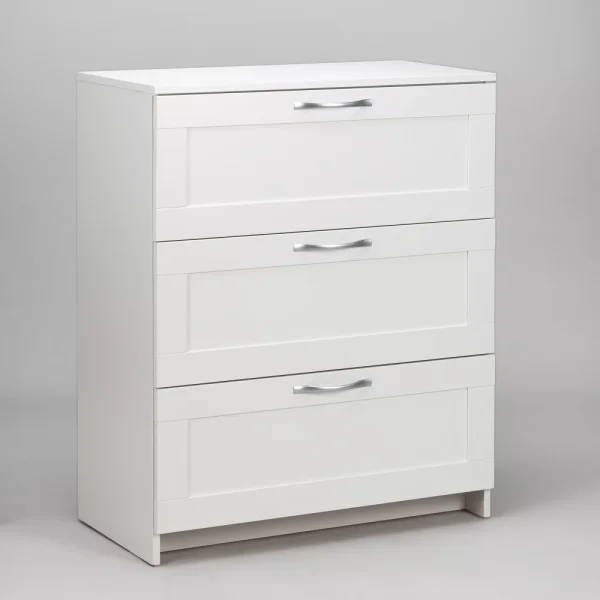 Комод Сириус 3 ящика белый Комод Сириус 3 ящика белый