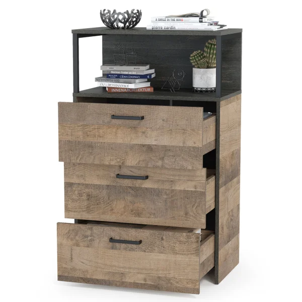 Комод с ящиками Трувор 13.307.02 дуб гранж песочный/интра Комод с ящиками Трувор 13.307.02 дуб гранж песочный/интра