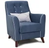 Кресло Френсис ТК 263 Амиго нэви (серо-синий)