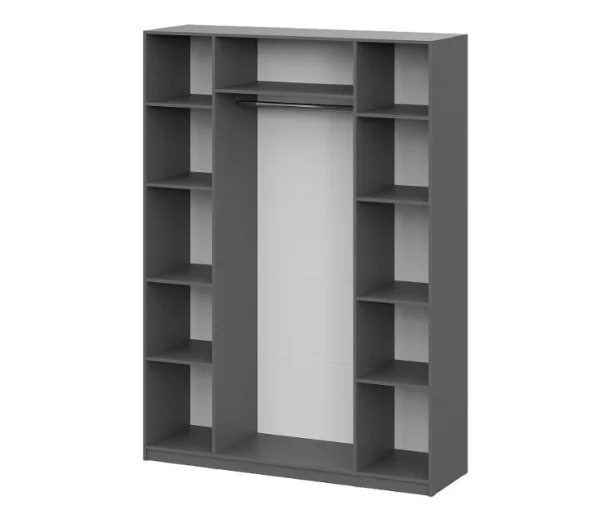 Шкаф ШК-5 (1600) графит серый