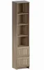 Стеллаж Сириус 2 ящика 39х190 дуб сонома