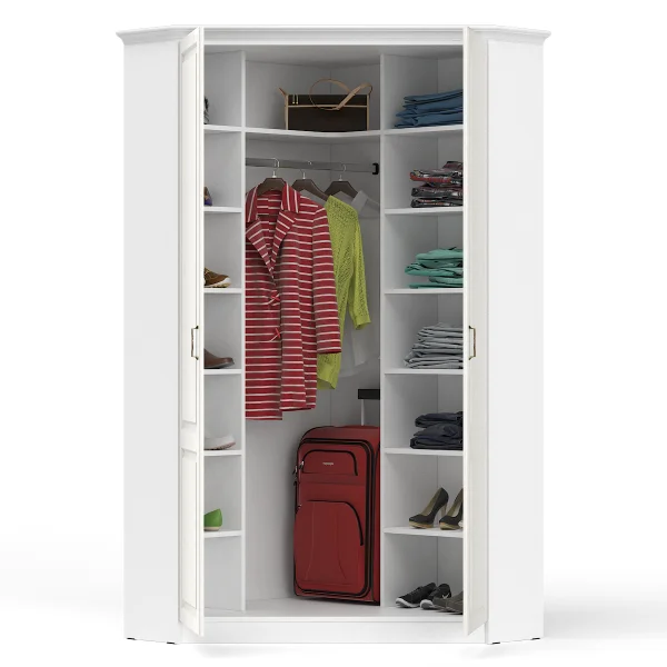 Шкаф для одежды Ливерпуль 13.124 ясень ваниль/белый Шкаф для одежды Ливерпуль 13.124 ясень ваниль/белый