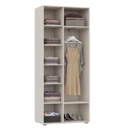 Шкаф двустворчатый Эколь ШК-001 сандал светлый